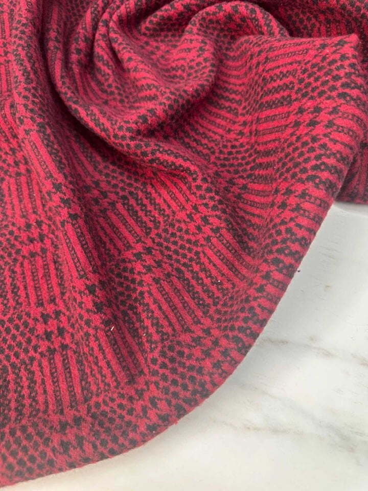 Kışlık Örme Likralı Tivil Dokuma Etek Elbise Tunik