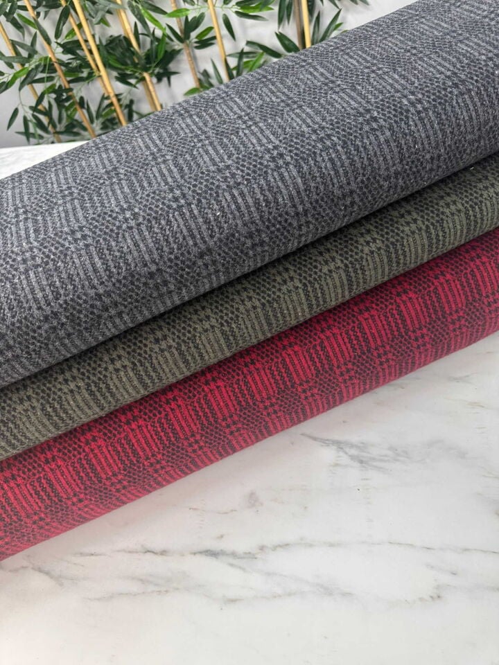 Kışlık Tivil Dokuma Elbise Etek Tunik