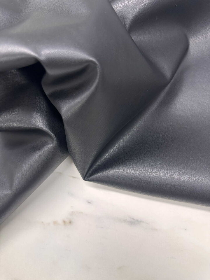 1 Ci Kalite Giyimlik Siyah Deri Etek Pantolon Ceket