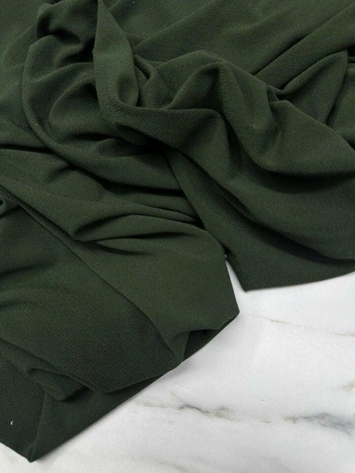 Likralı Örme Krep Kumaş