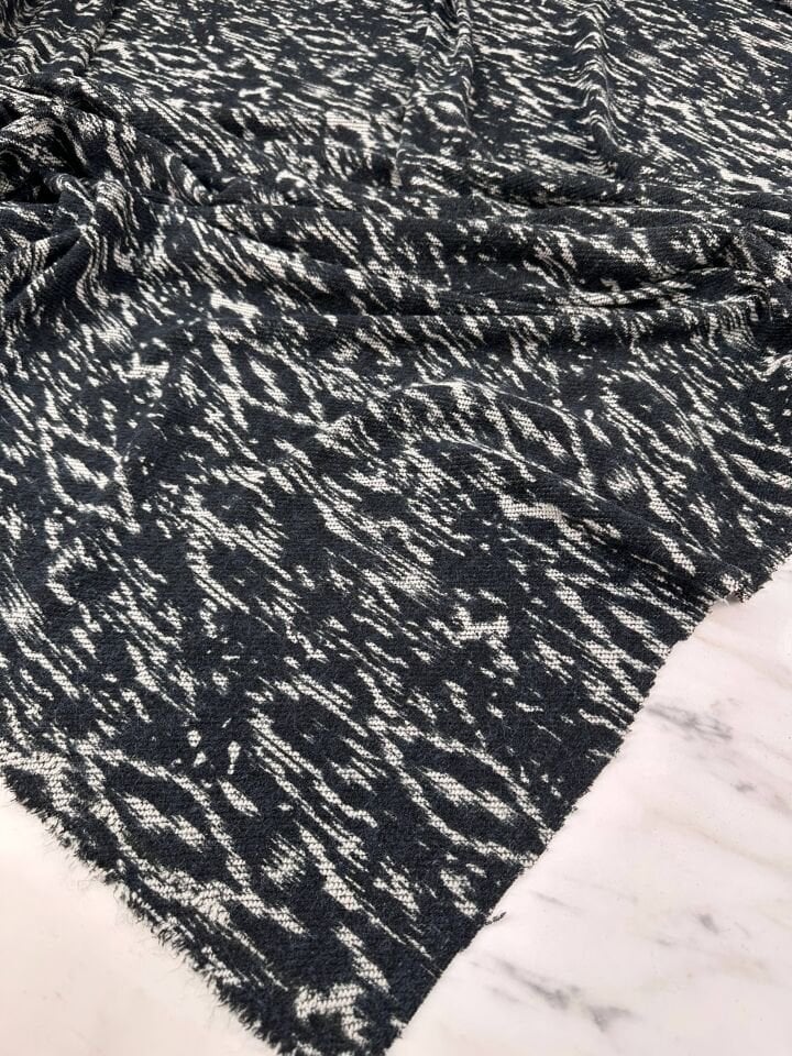 Siyah Kırcıllı Triko Elbise Tunik Bol Pantolon Etek