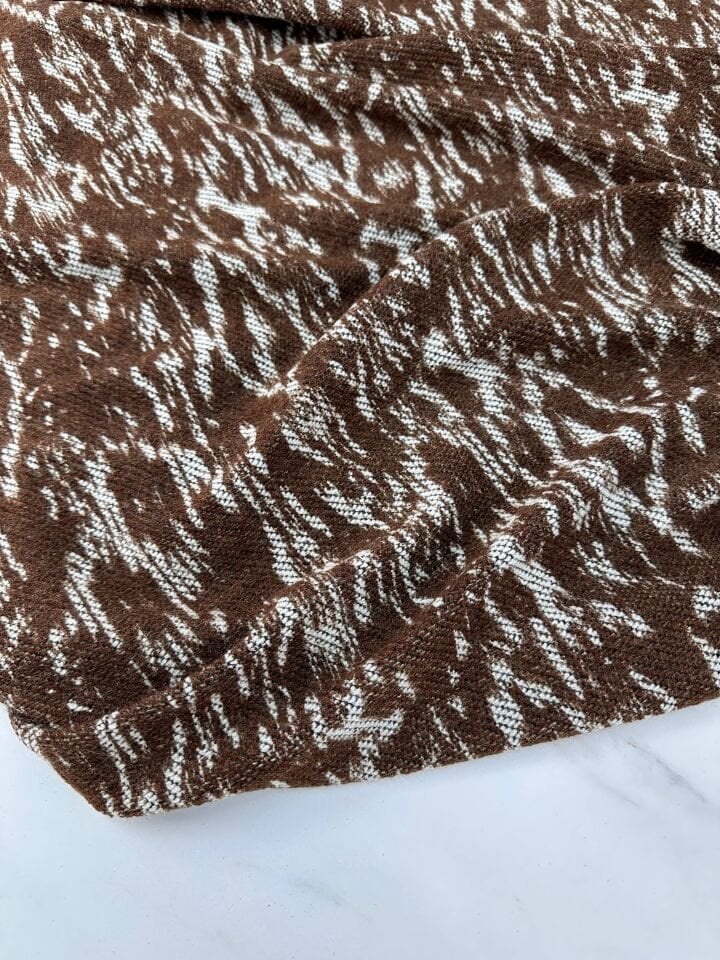 Kahfe Kırcıllı Triko Elbise Tunik Etek Bol Pantolon