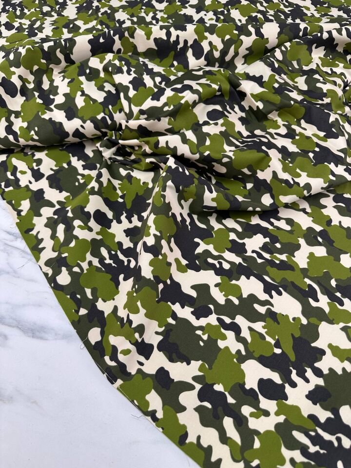 Kamuflaj Desen Likralı Etek Elbise Pantolon Ceket