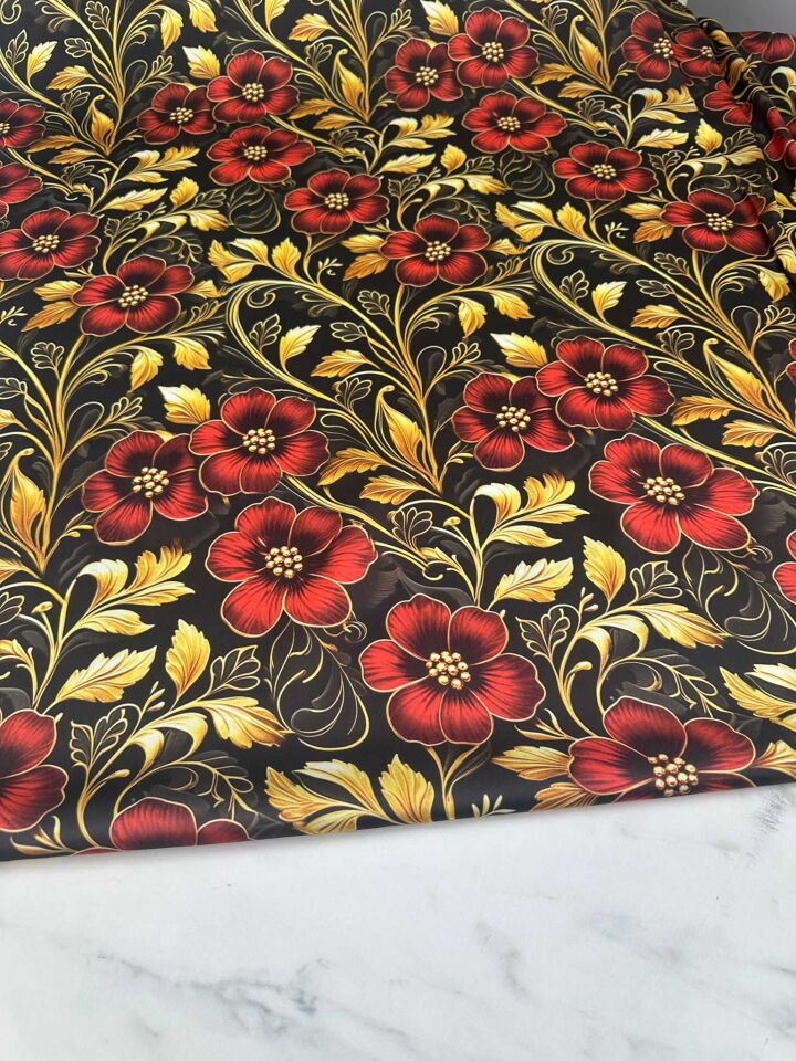 Delvaro İpek Saten Kumaş