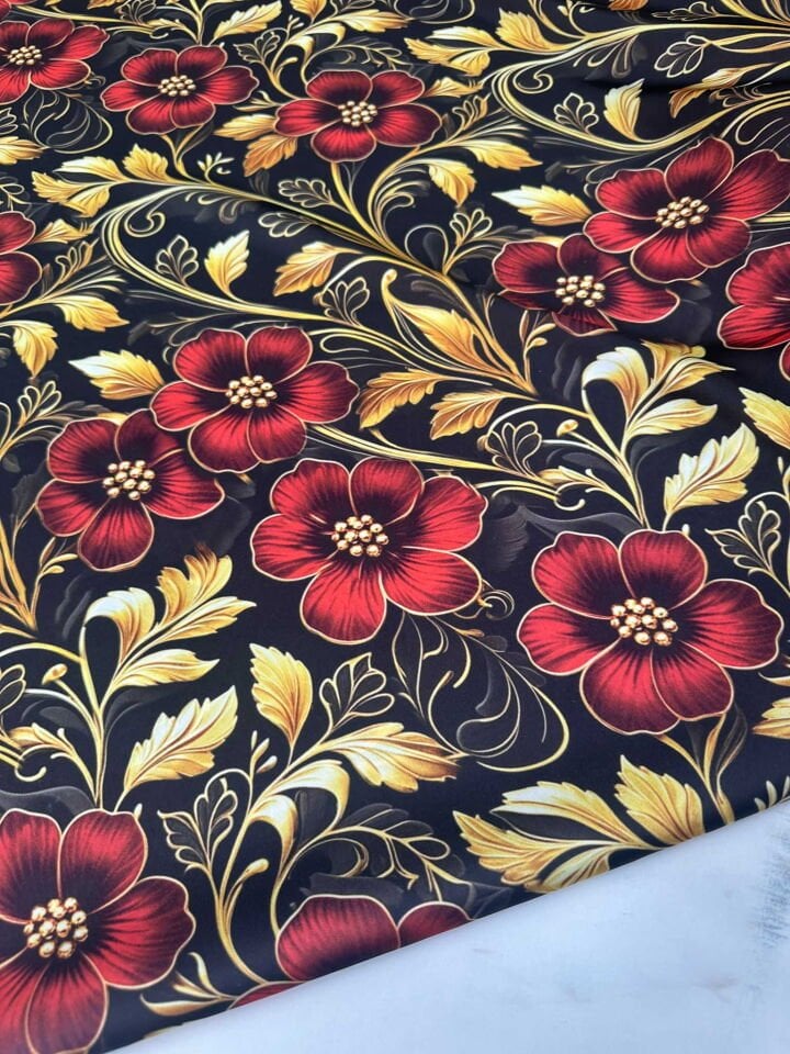 Delvaro İpek Saten Kumaş