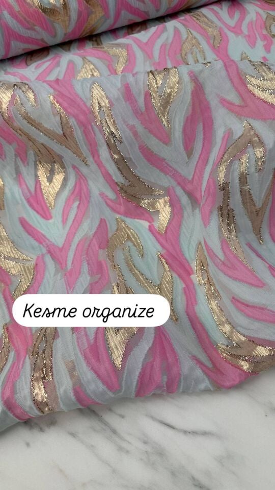 Varak Kablama Kesme Organize Abiye Elbise Bluz