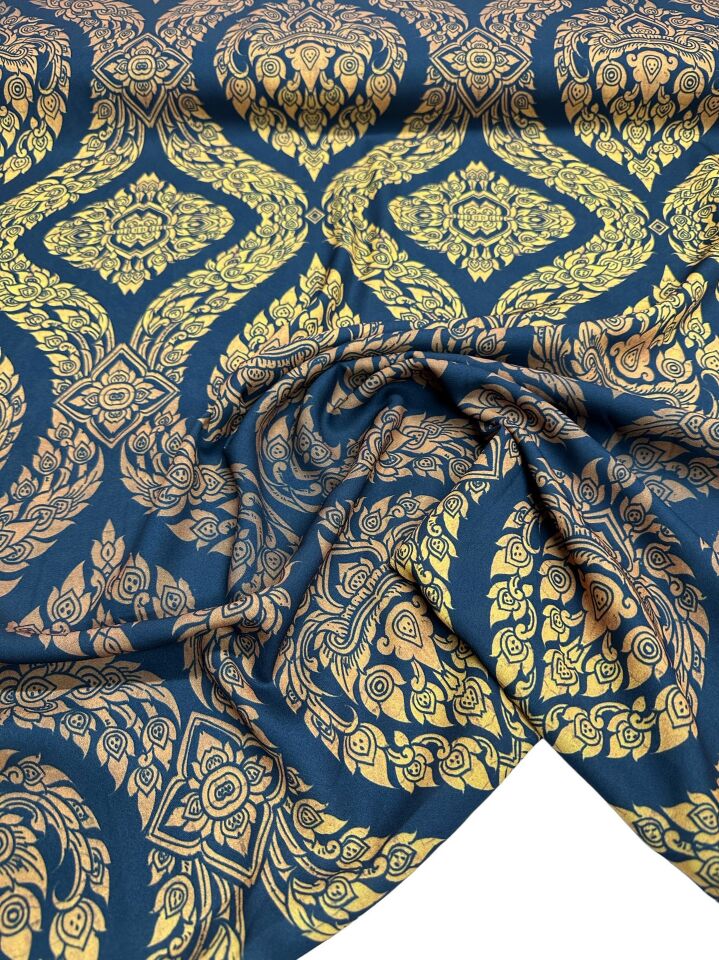 Vero Desen Elbiselik Gömleklik Krep Kumaş