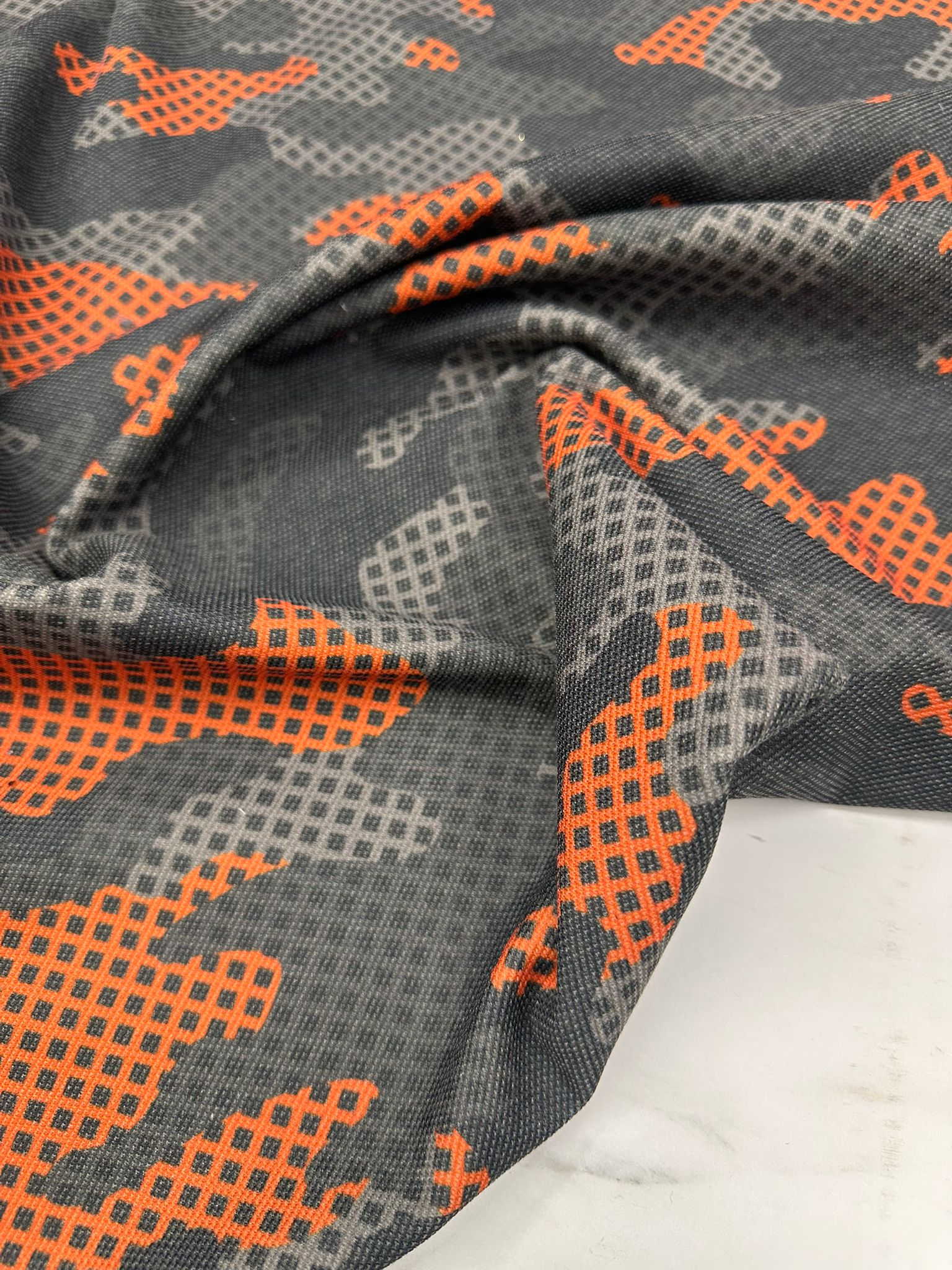 Lakos Dokuma Kamuflaj Desen Kışlık Kalın Kumaş Ceket Kap Etek Yelek