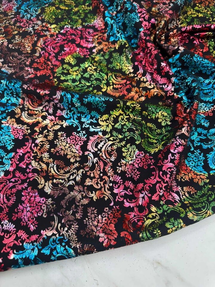 Elpayano Hologram Krep Kumaş