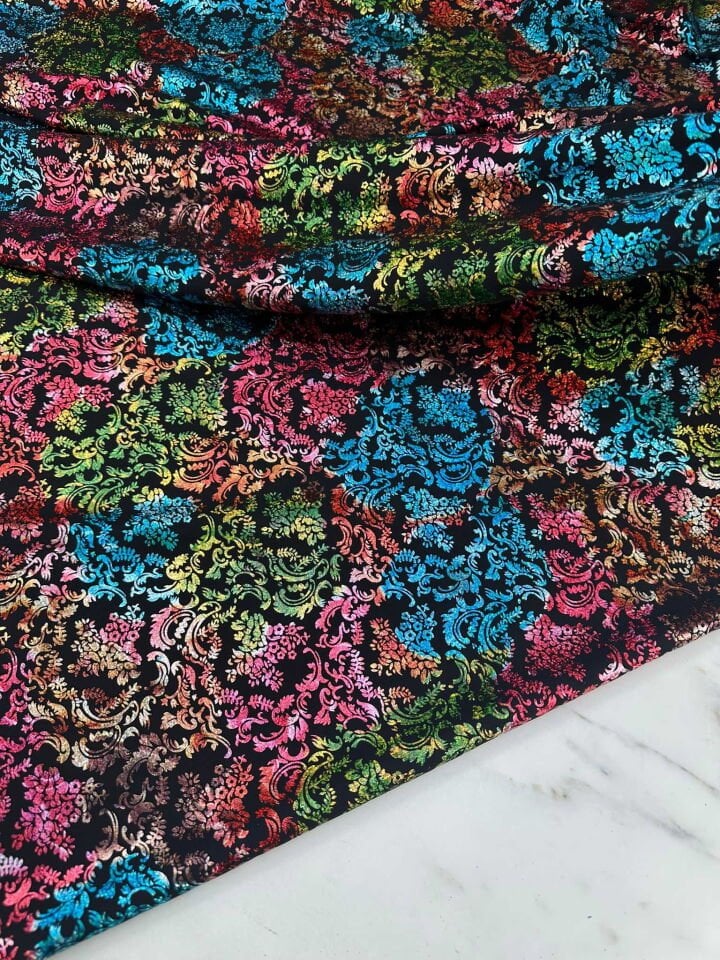 Elpayano Hologram Krep Kumaş