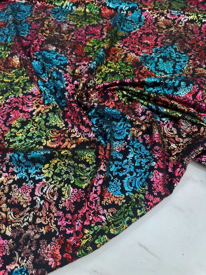 Elpayano Hologram Krep Kumaş