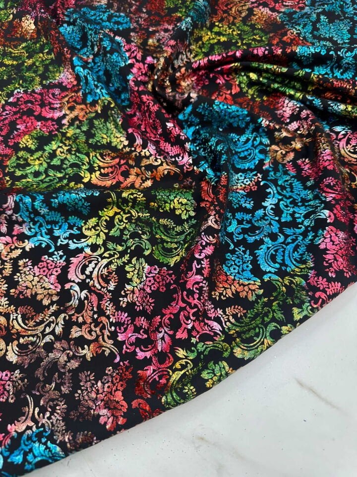 Elpayano Hologram Krep Kumaş