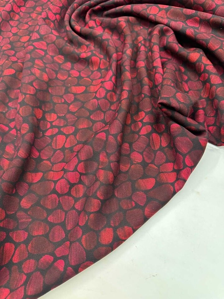 Taş Desen  Belmando Kumaş Elbise Etek Şalvar