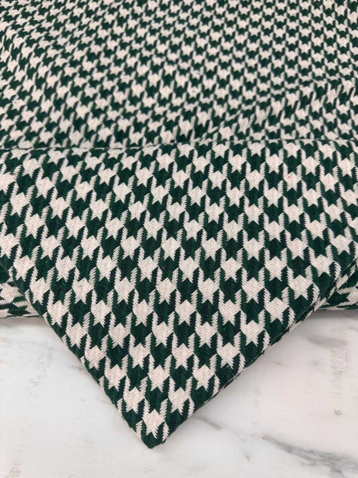 Kışlık Kaz Ayagı Şanel Kumaş Ceket Etek Yelek Elbise