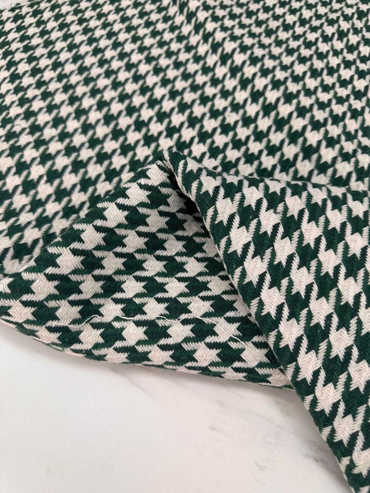 Kışlık Kaz Ayagı Şanel Kumaş Ceket Etek Yelek Elbise