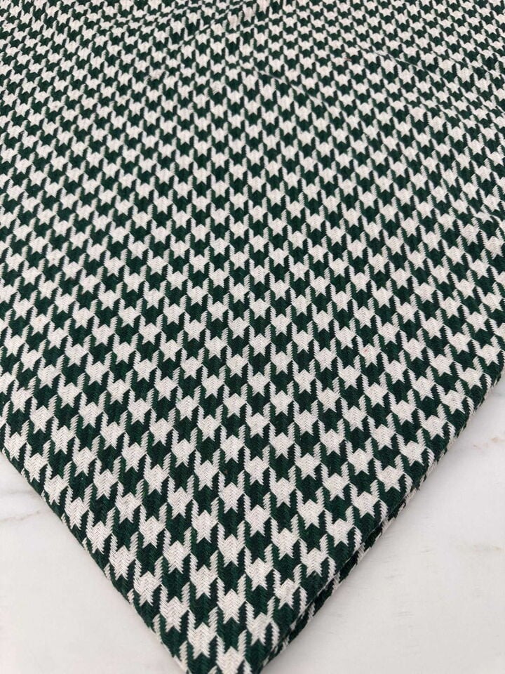 Kışlık Kaz Ayagı Şanel Kumaş Ceket Etek Yelek Elbise