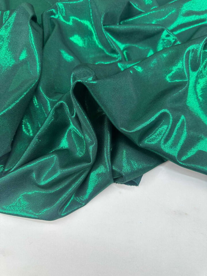 Yeşil Lame Kumaş