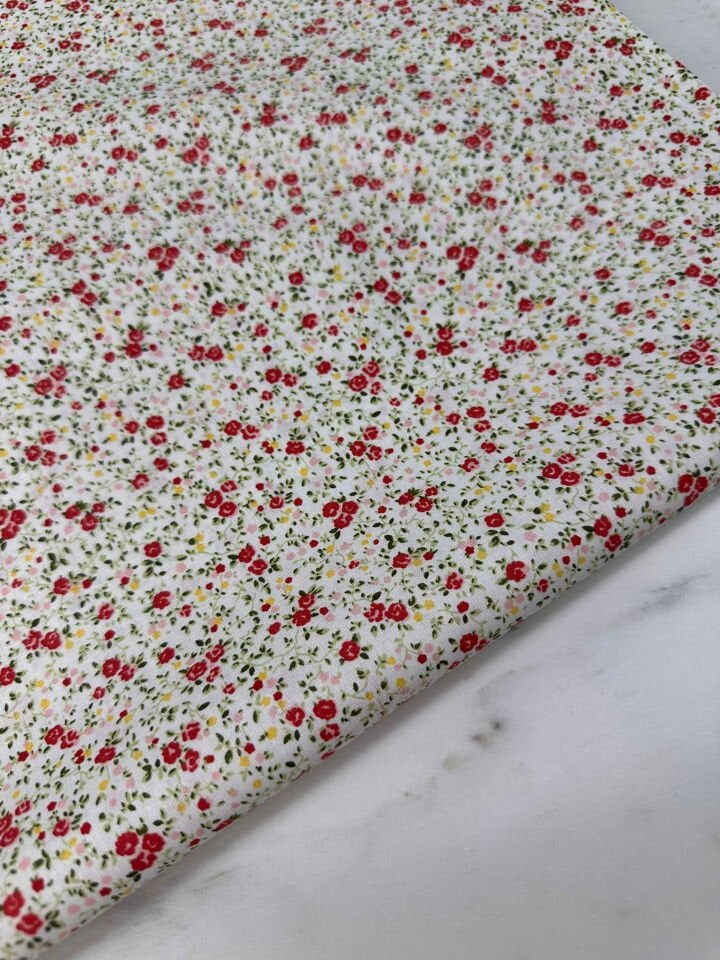 Yüzde Yüz  Pamuklu Poplin Kumaş En 1,70