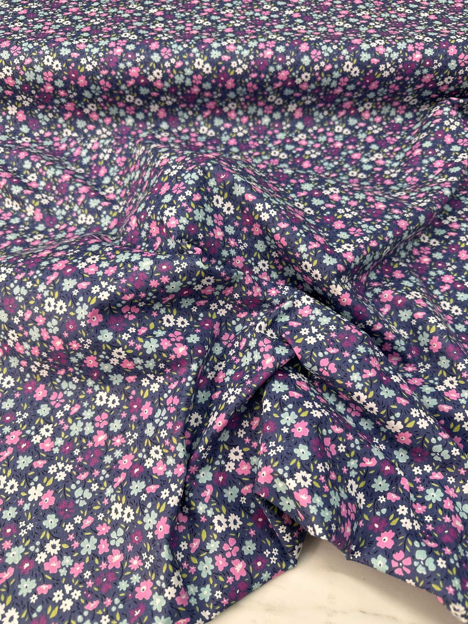 Yüzde Yüz Pamuklu Poplin Kumaş En 1,70