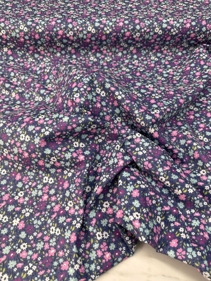 Yüzde Yüz Pamuklu Poplin Kumaş En 1,70