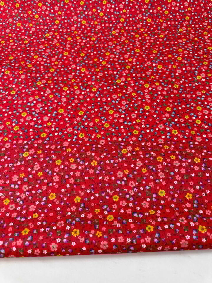 Yüzde Yüz Pamuklu Poplin Kumaş En 1,70