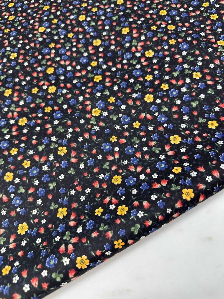 Yüzde Yüz Pamuklu Poplin Kumaş En 1,70