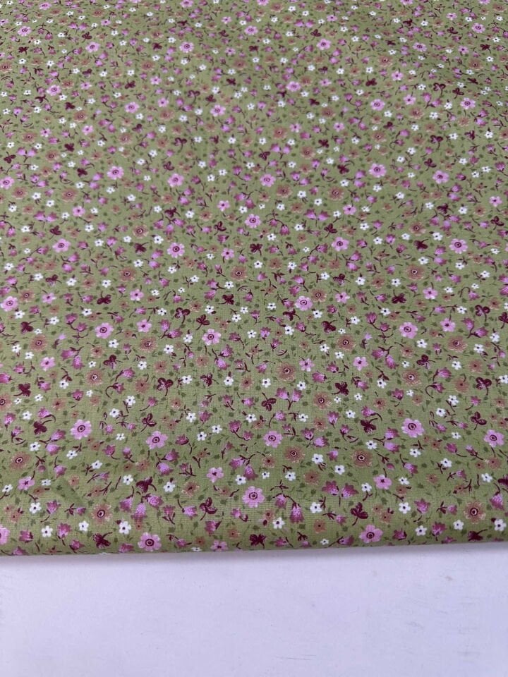 Yüzde Yüz Pamuklu Poplin Kumaş En 1,70