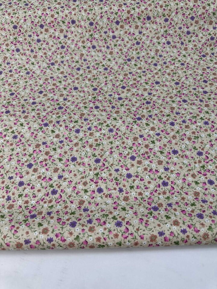 Yüzde Yüz Pamuklu Poplin Kumaş En,1,70