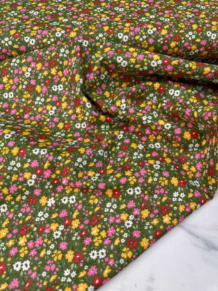 Yüzde Yüz Pamuklu Poplin Kumaş En 1,70