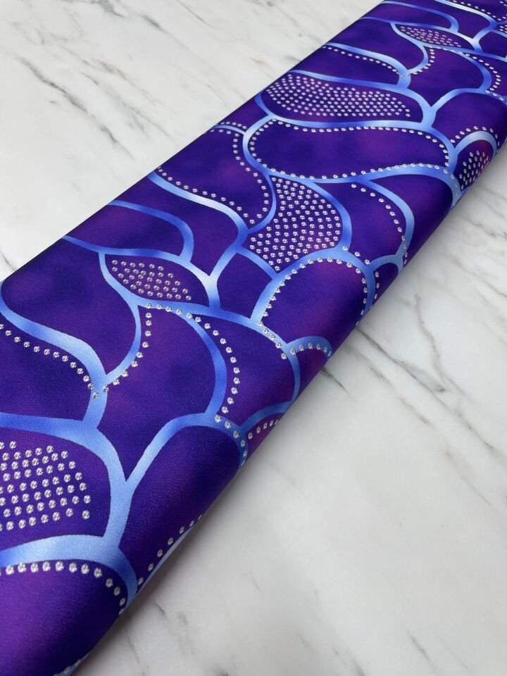 Viva Desen Elbiselik Gömleklik Tivil Saten Kumaş