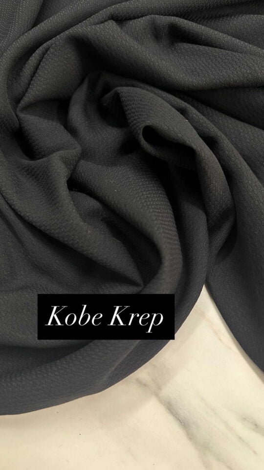 İNDİRİMLİ SİYAH KOBE krep