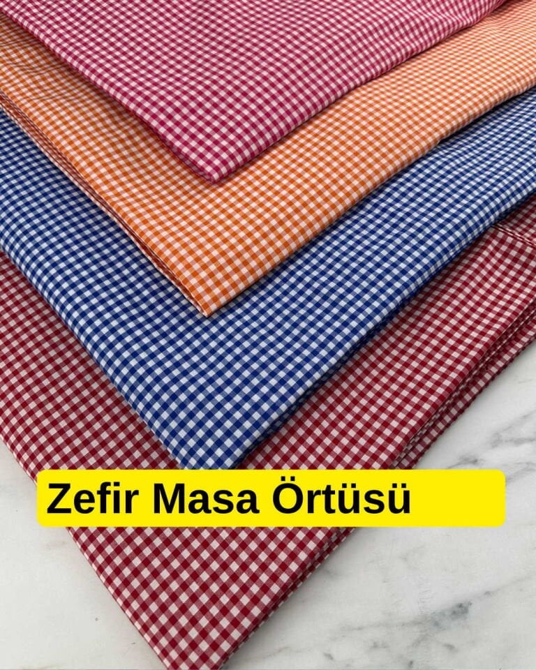 Zefir Pirtikare Masa Örtüsü Kumaş