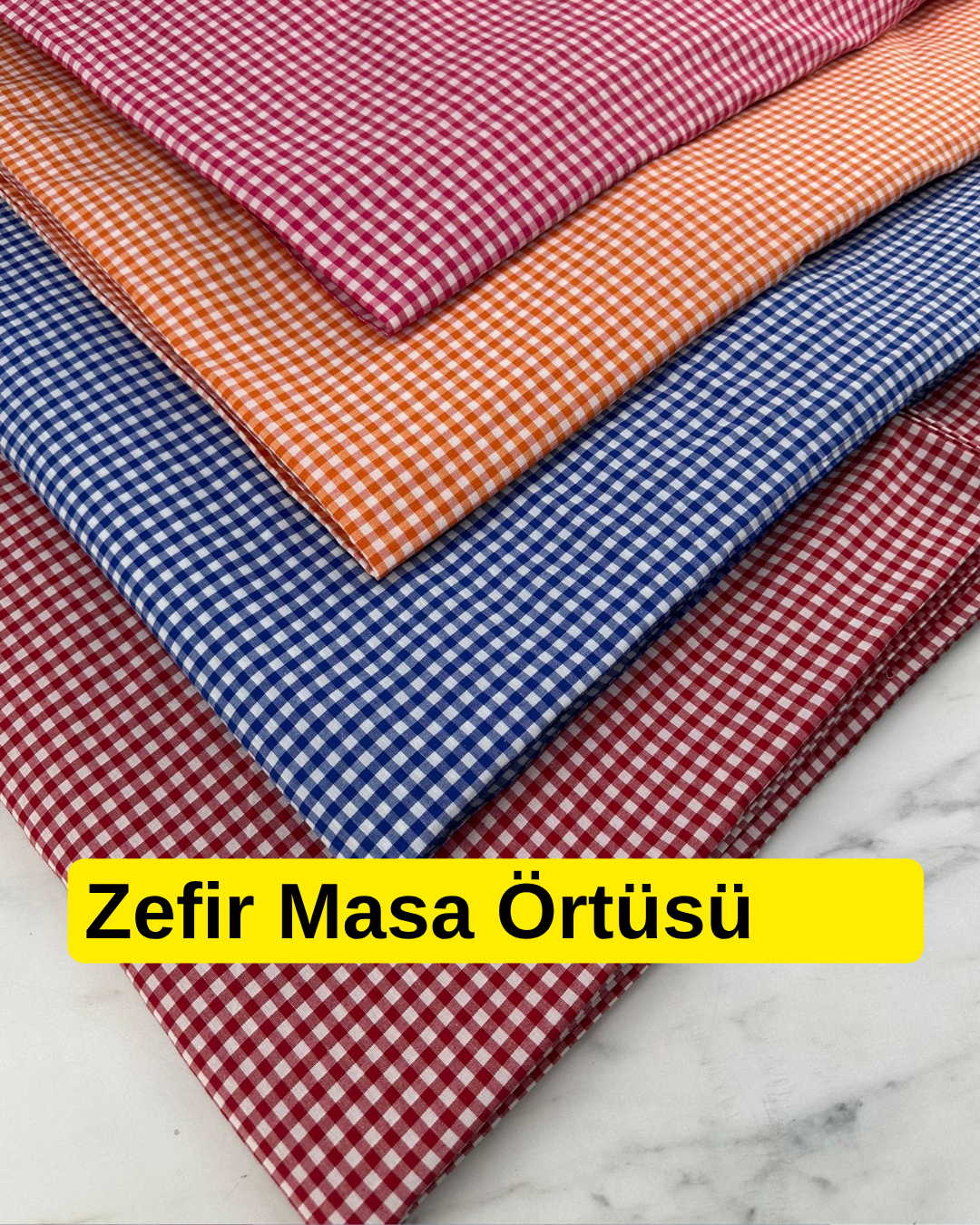 Zefir Pirtikare Masa Örtüsü Kumaş Mavi