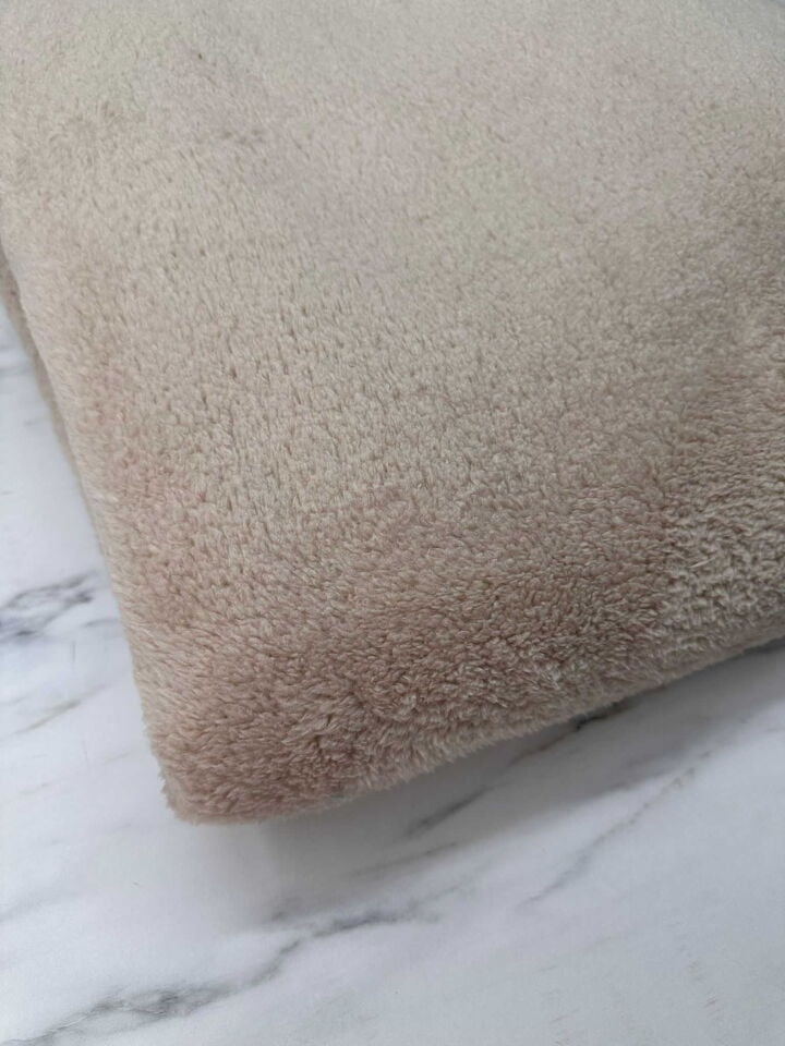 Krem Renk Çift Taraflı Welsoft Ceket Yelek Swit