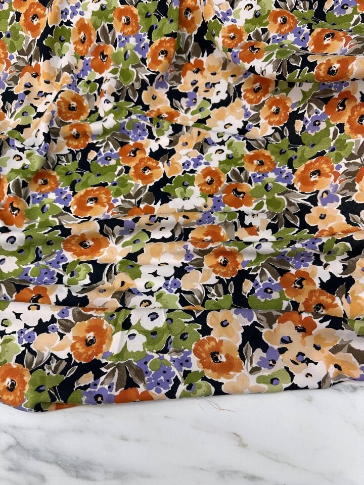 Desenli Viskon Elbise Etek Gömlek Şalvar