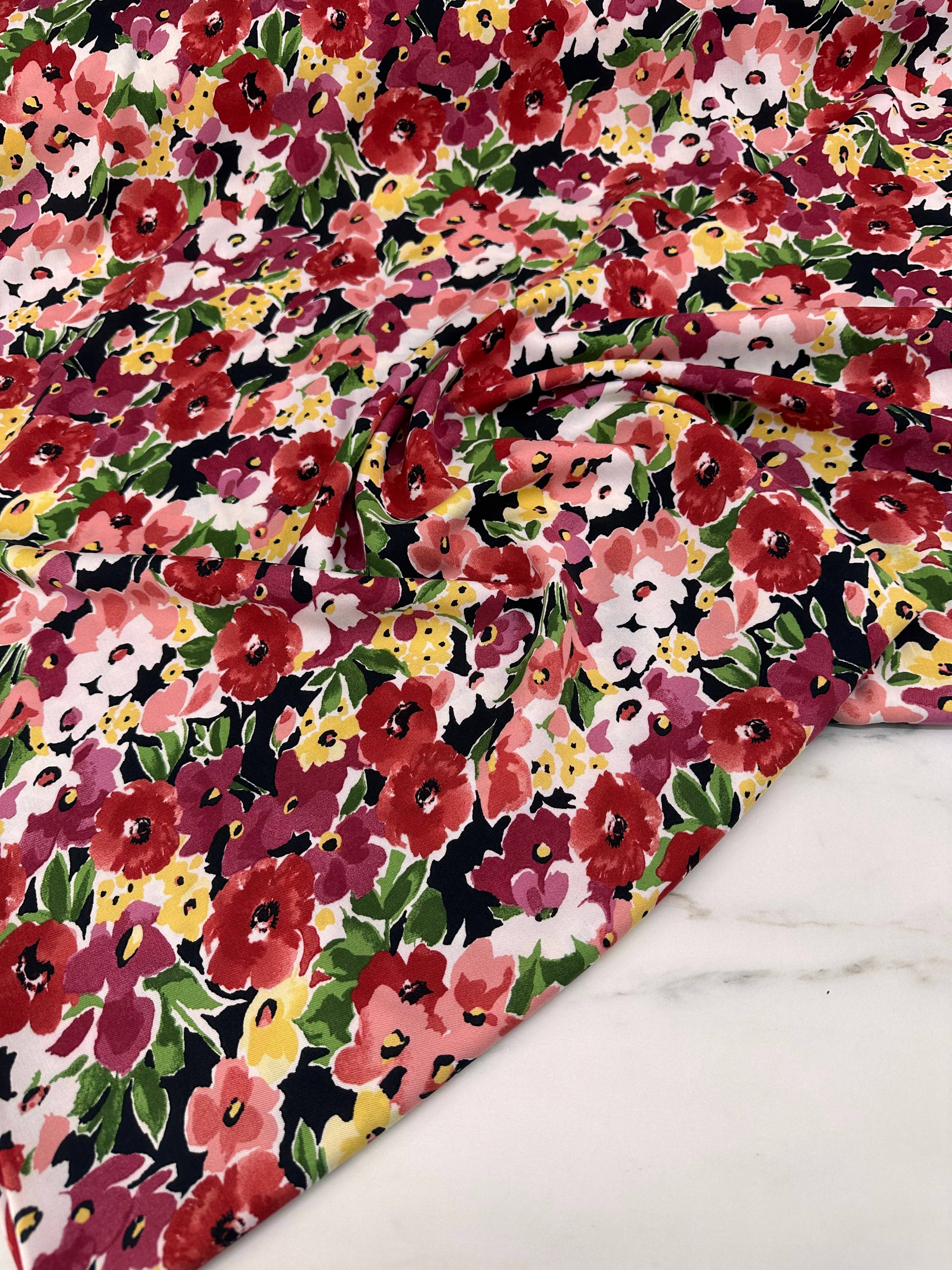 Desenli Viskon Elbise Etek Gömlek Şalvar