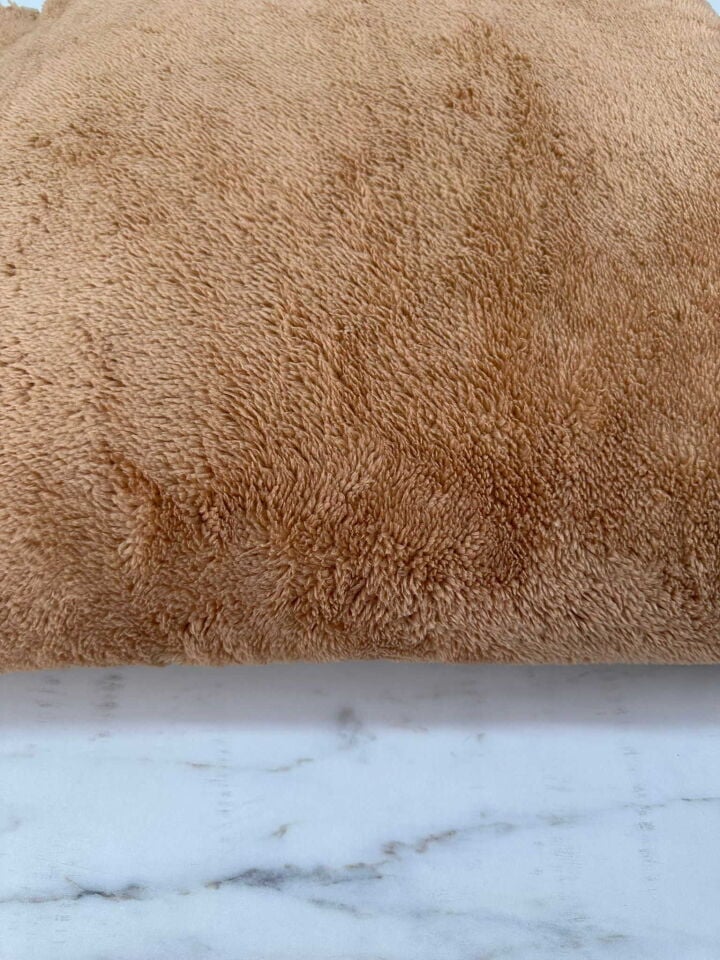 Kapıçino Çift Taraflı Welsoft Kumaş