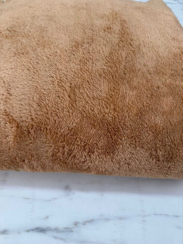 Kapıçino Çift Taraflı Welsoft Kumaş