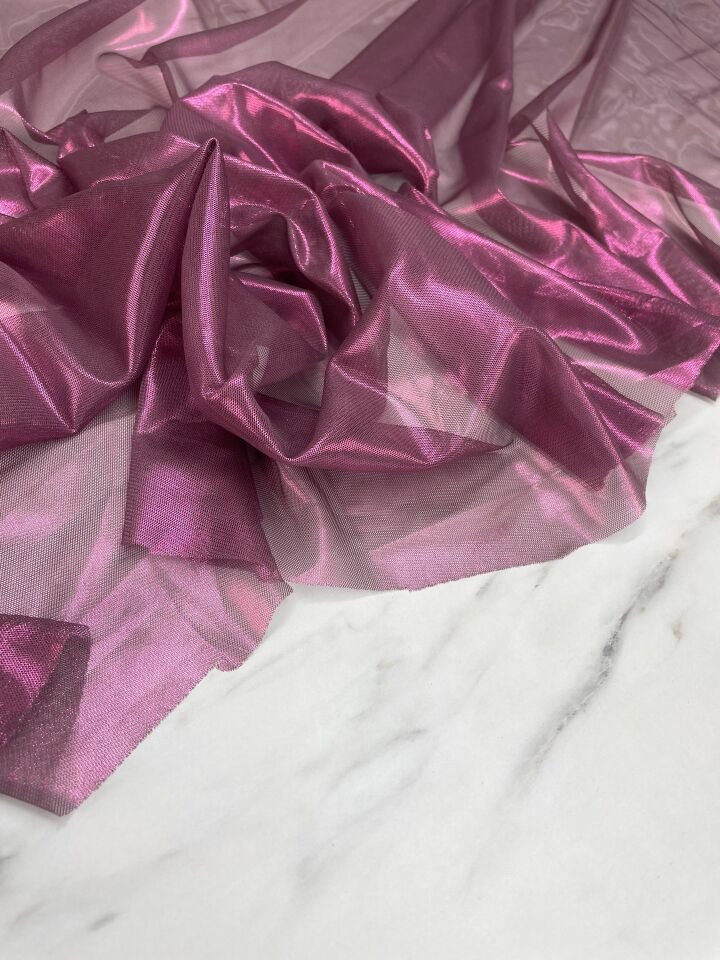 Gül Kurusu Vanak Kaplama Payel Tül Abiyelik Elbiselik Tül Kumaş