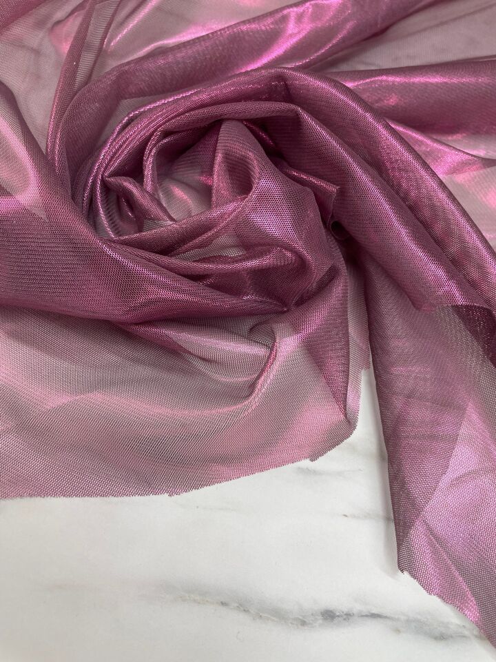 Gül Kurusu Vanak Kaplama Payel Tül Abiyelik Elbiselik Tül Kumaş