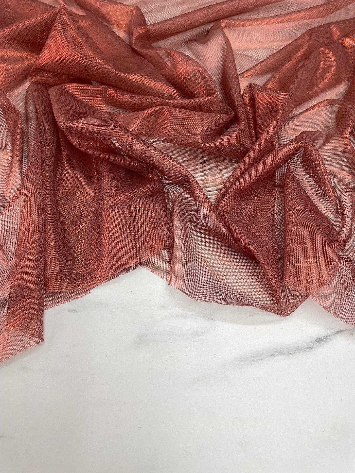 Kiremit Vanak Kaplama Payel Tül Abiyelik Elbiselik Tül Kumaş