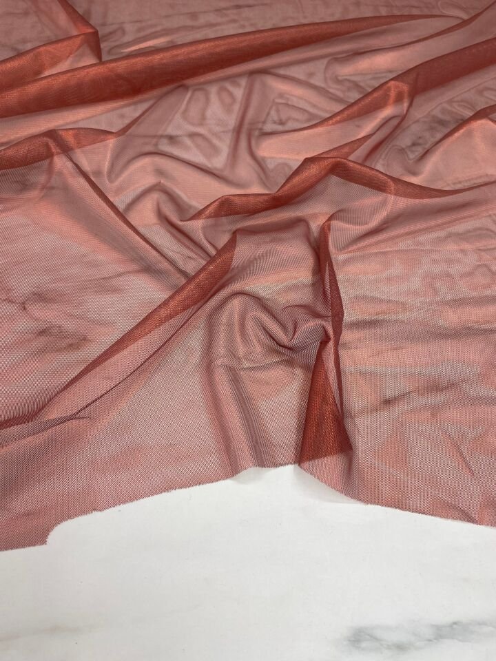 Kiremit Vanak Kaplama Payel Tül Abiyelik Elbiselik Tül Kumaş