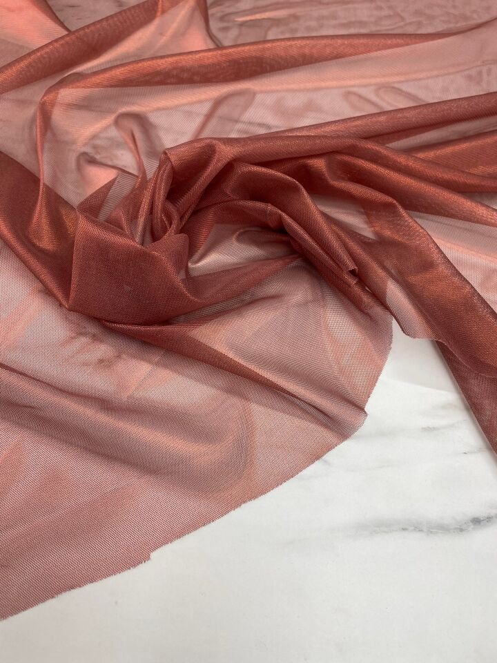 Kiremit Vanak Kaplama Payel Tül Abiyelik Elbiselik Tül Kumaş