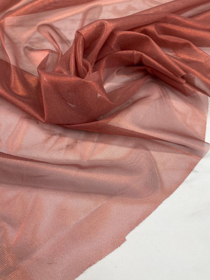 Kiremit Vanak Kaplama Payel Tül Abiyelik Elbiselik Tül Kumaş